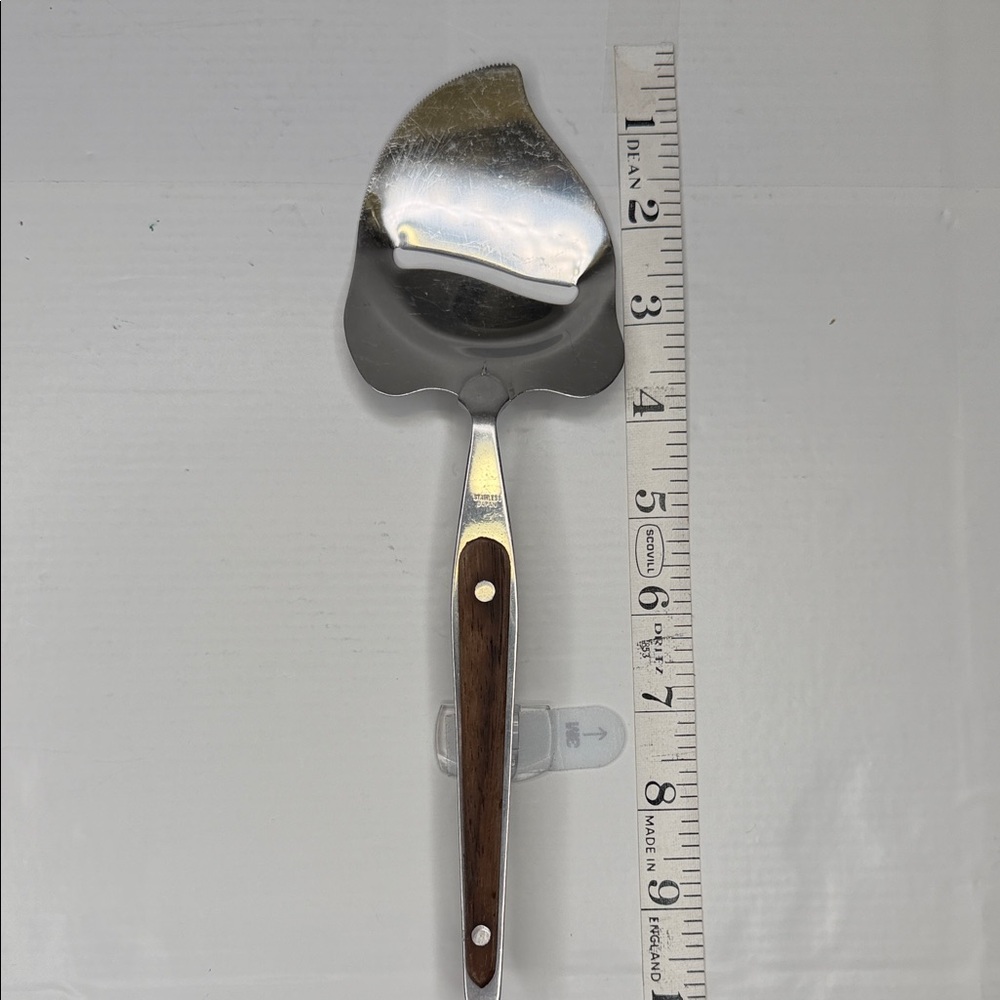 Vintage Wood Handle Stainless Steel Cheese Slicer